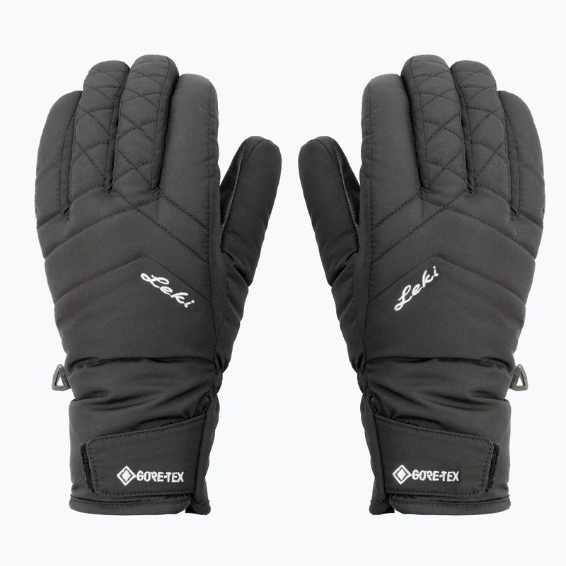 Lyžiarske rukavice LEKI Sveia Gtx Lady Black 649804201 3