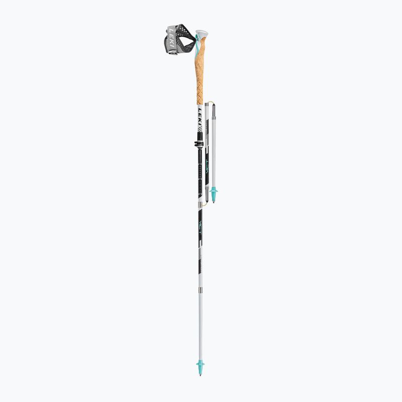 Bežecké palice LEKI MCT 12 Vario Carbon čierno-biele 65026851