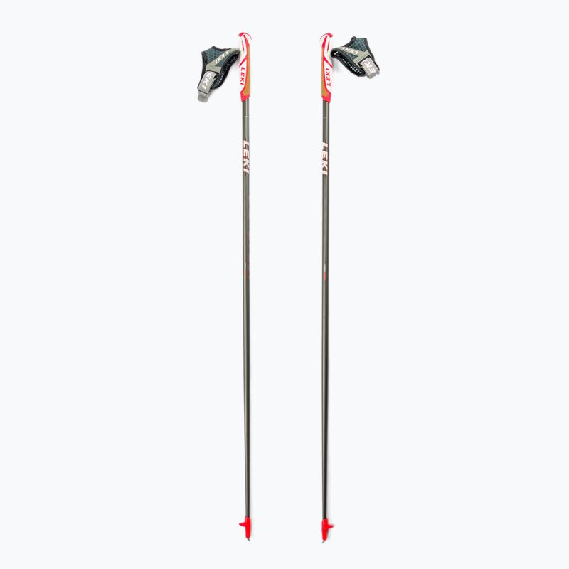 LEKI Flash Carbon grey palice na nordic walking 65025601115