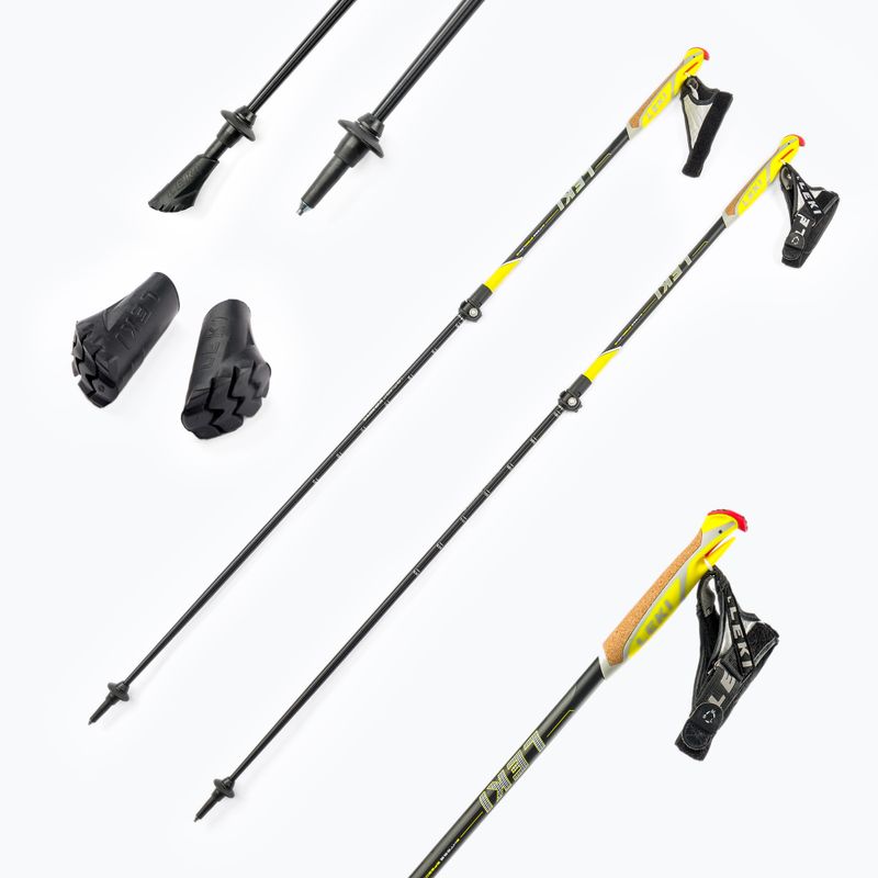 LEKI Spin Shark SL Nordic walking palice čierne 65026141 6
