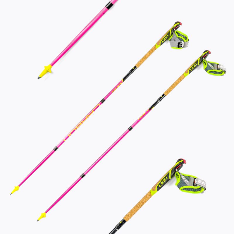 Bežecké palice LEKI Micro Trail Pro pink 65025852110 6