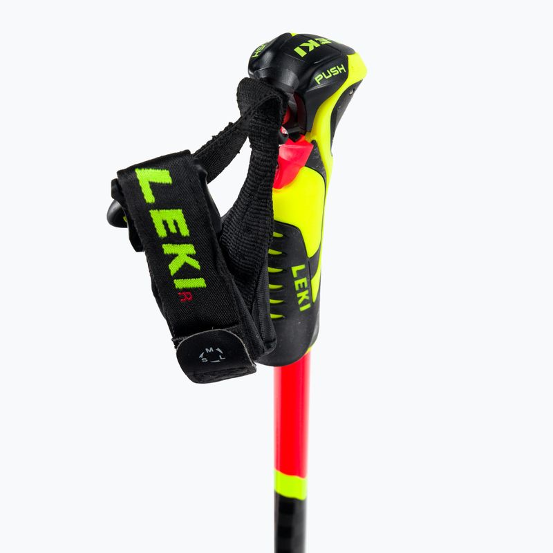 Detské lyžiarske palice LEKI Wcr Lite Sl 3D červené 65065851 5