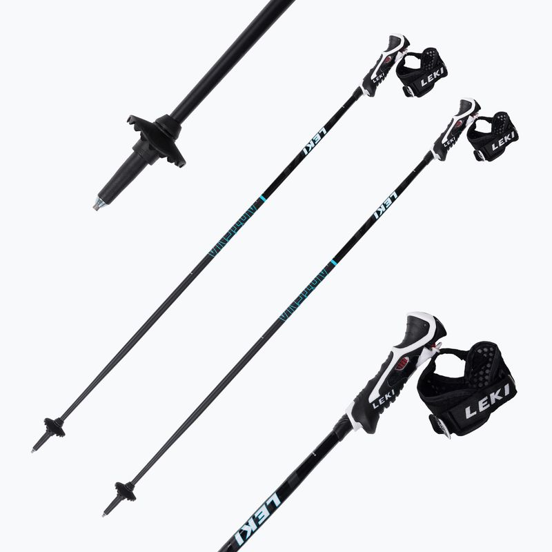 Lyžiarske palice LEKI Artena Airfoil 3D čierne 65067971110 7