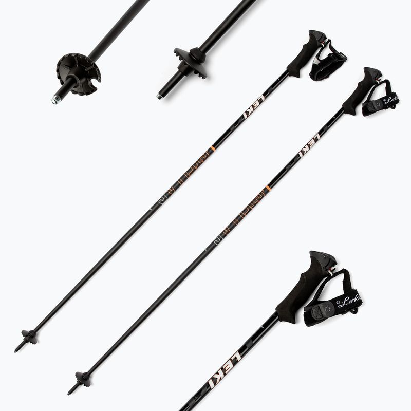 Dámske lyžiarske palice LEKI Stella S black 65066702 6