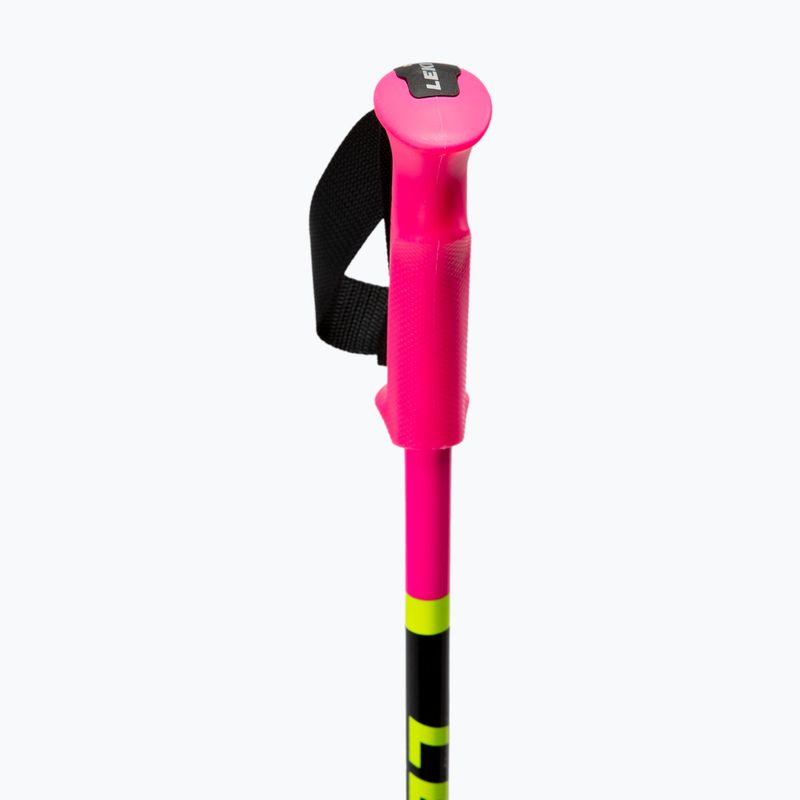 LEKI Racing Detské lyžiarske palice ružové 65044302 3