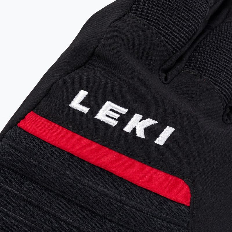 Lyžiarske rukavice LEKI Spox GTX black/red 650808302080 5