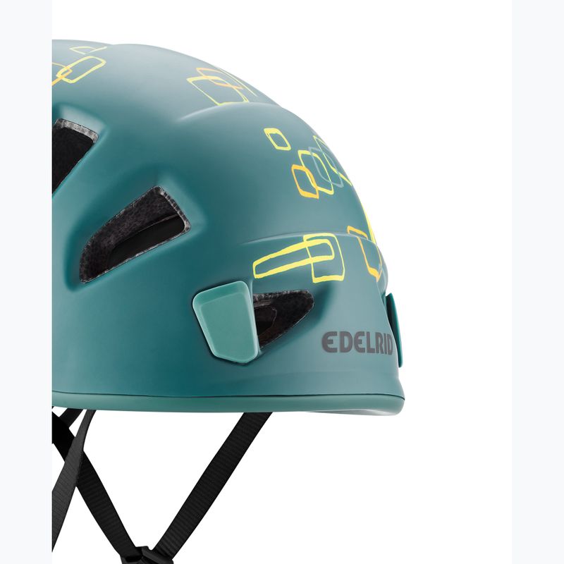 Detská lezecká prilba EDELRID Shield II jade/petrol 2