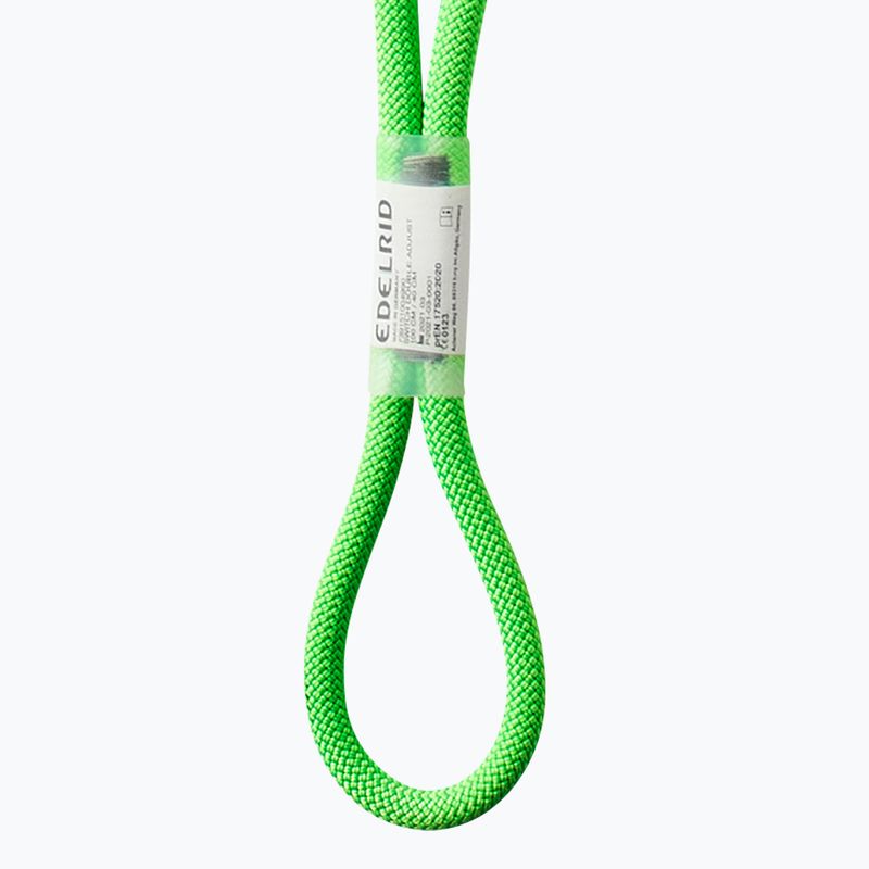 Lonža EDELRID Switch Double Adjust 120 cm neon green 3