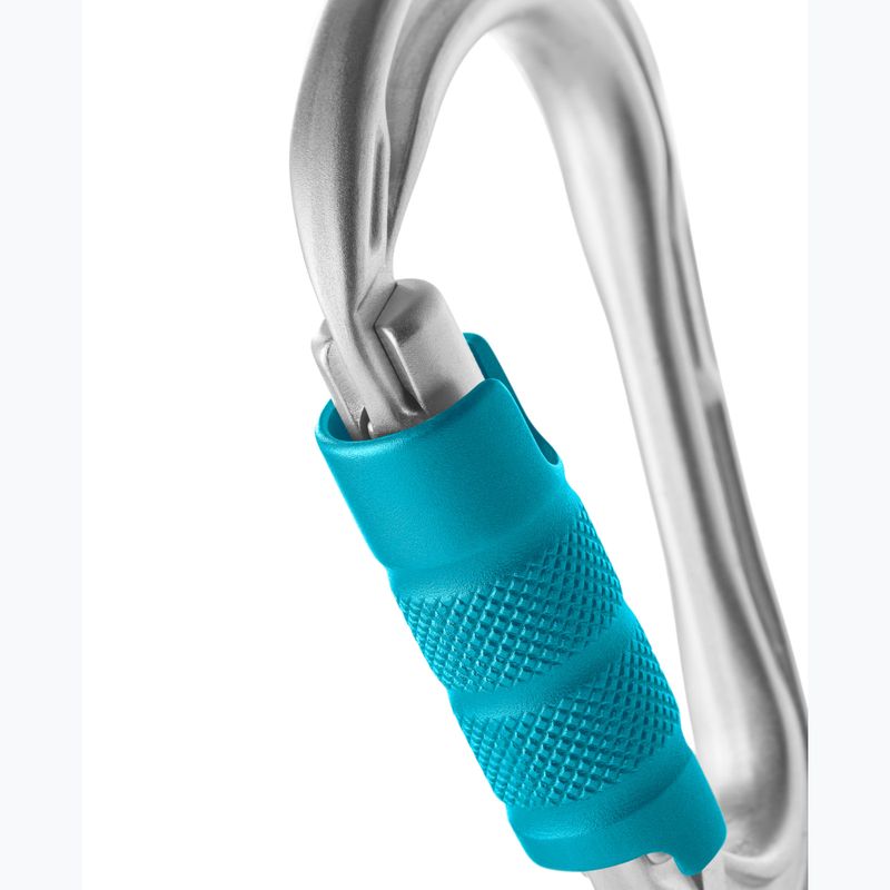 Karabína EDELRID HMS Strike Triple II silver 2