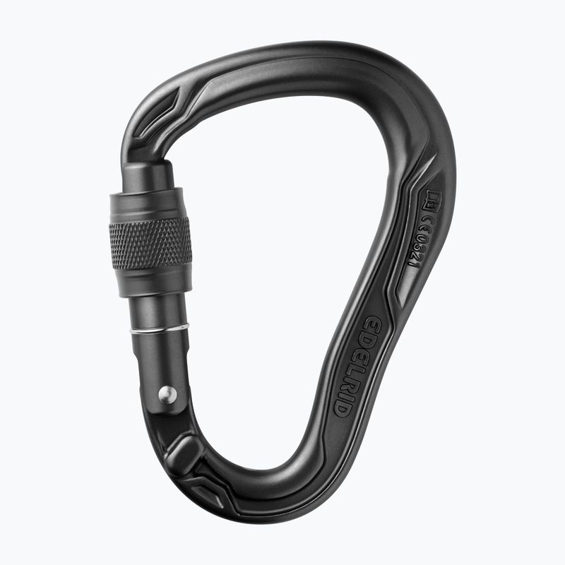 Horolezecká karabína EDELRID HMS Bullet Screw black