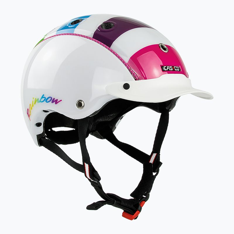 Detská cyklistická prilba CASCO Mini 2 rainbow 6