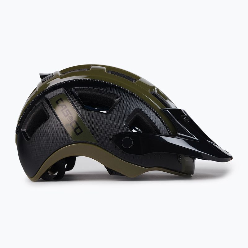 Cyklistická prilba CASCO MTBE 2 čierno-zelená 04.1345 3