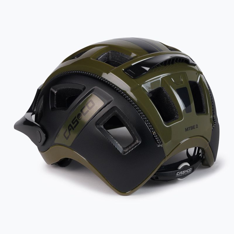 Cyklistická prilba CASCO MTBE 2 čierno-zelená 04.1345 4