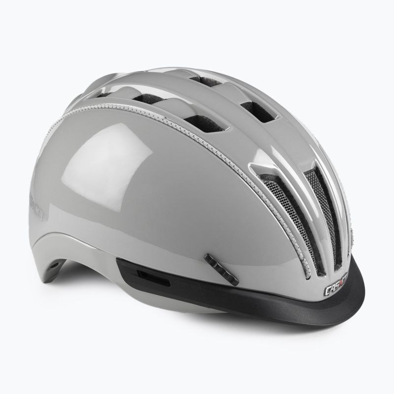 Cyklistická prilba CASCO Roadster Silver 04.3608