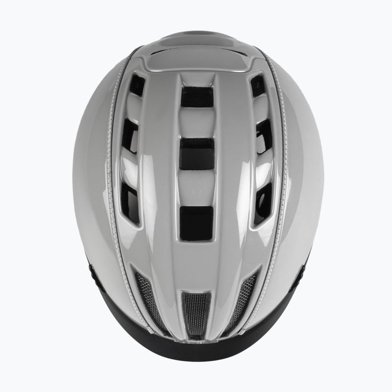 Cyklistická prilba CASCO Roadster Silver 04.3608 6