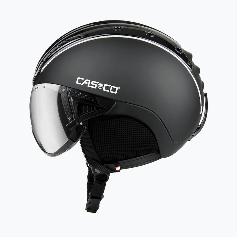 Lyžiarska prilba CASCO SP-2 Carbonic Visor black 07.3732 8