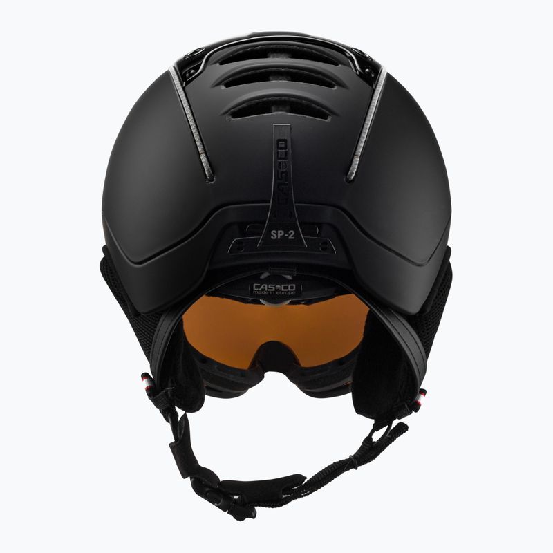 Lyžiarska prilba CASCO SP-2 Carbonic Visor black 07.3732 3