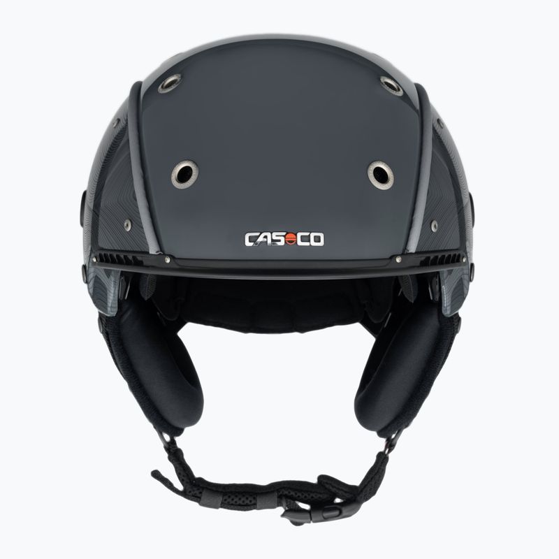 Lyžiarska prilba CASCO SP-3 sivá sojka 2