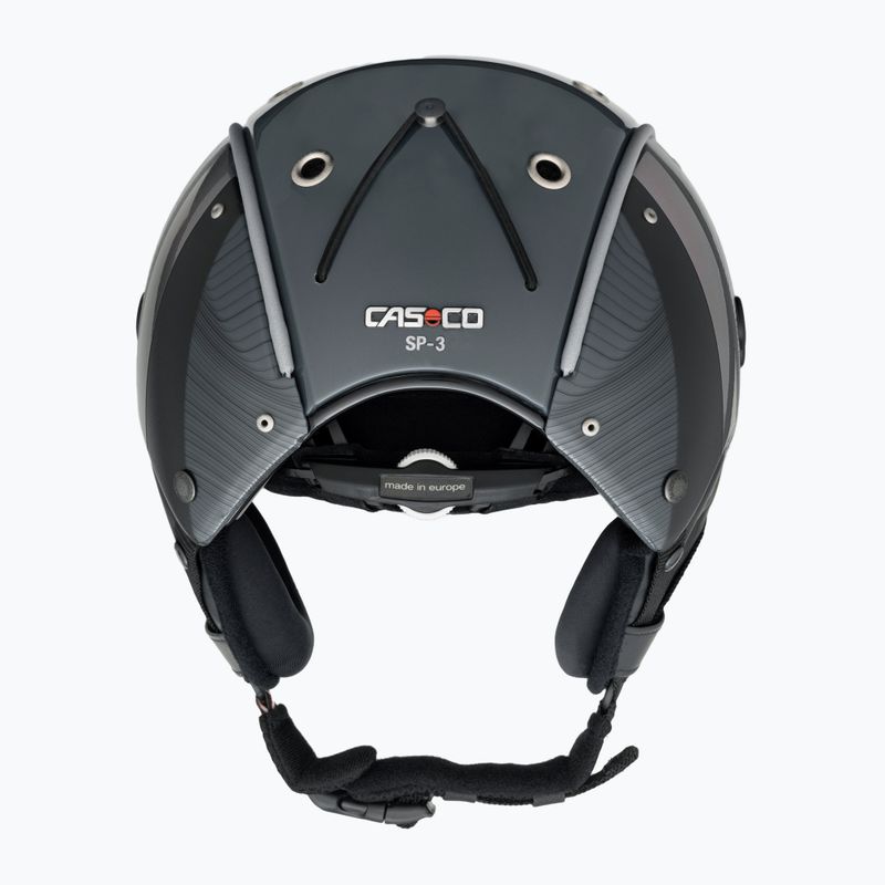 Lyžiarska prilba CASCO SP-3 sivá sojka 3