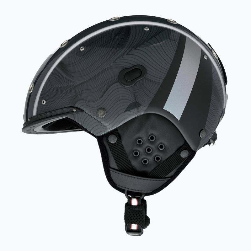 Lyžiarska prilba CASCO SP-3 sivá sojka 5