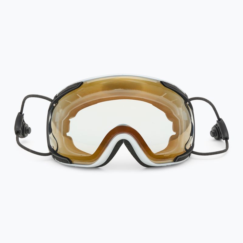 Lyžiarske okuliare CASCO FX-80 Magnet Link Vautron+ strieborné 2