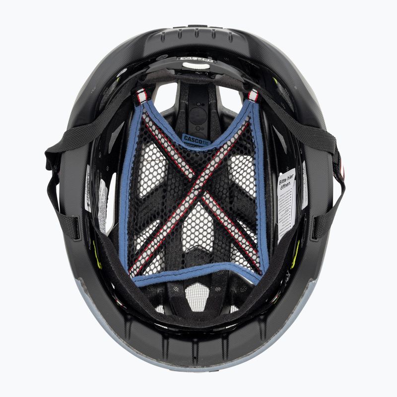Cyklistická prilba CASCO Cuda 2 Strada structured lunar grid 5