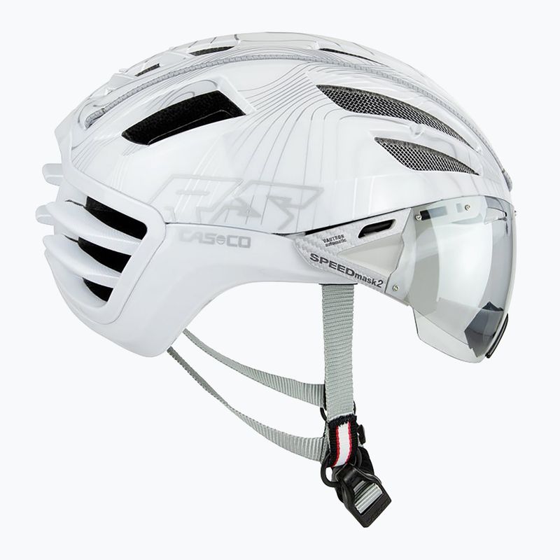 Cyklistická prilba CASCO Speedairo 2 RS pure motion white 6