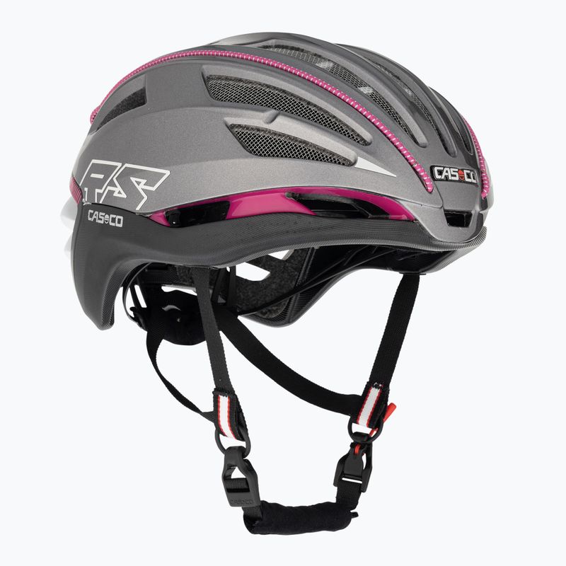 Cyklistická prilba CASCO Speedairo 2 anthracite fuchsia