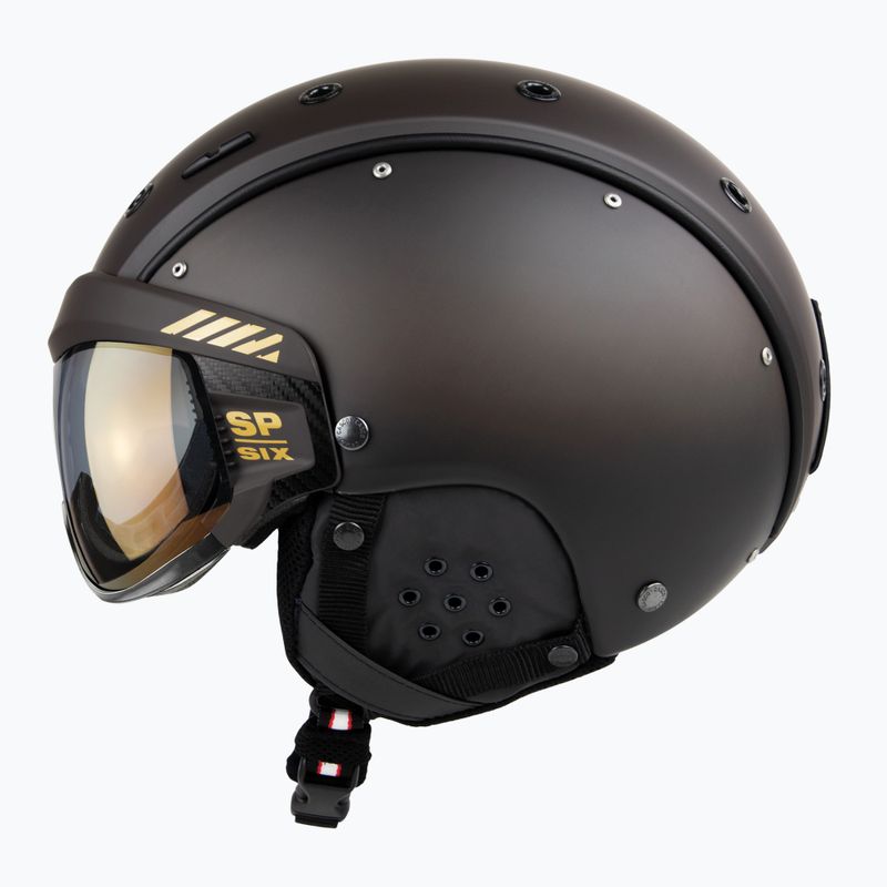 Lyžiarska prilba CASCO SP-6 Visor brown gradient 7