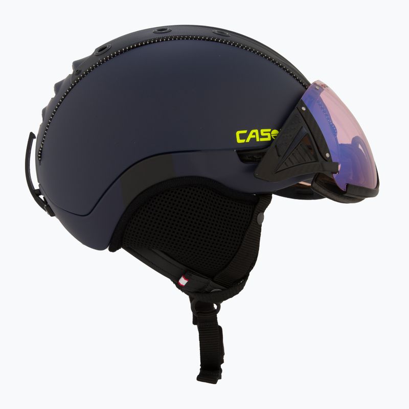 Lyžiarska prilba CASCO SP-2 Photomatic Visor midnight blue 6