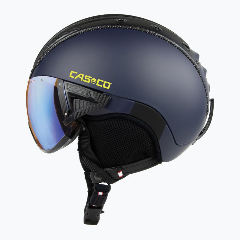 Lyžiarska prilba CASCO SP-2 Photomatic Visor midnight blue 7