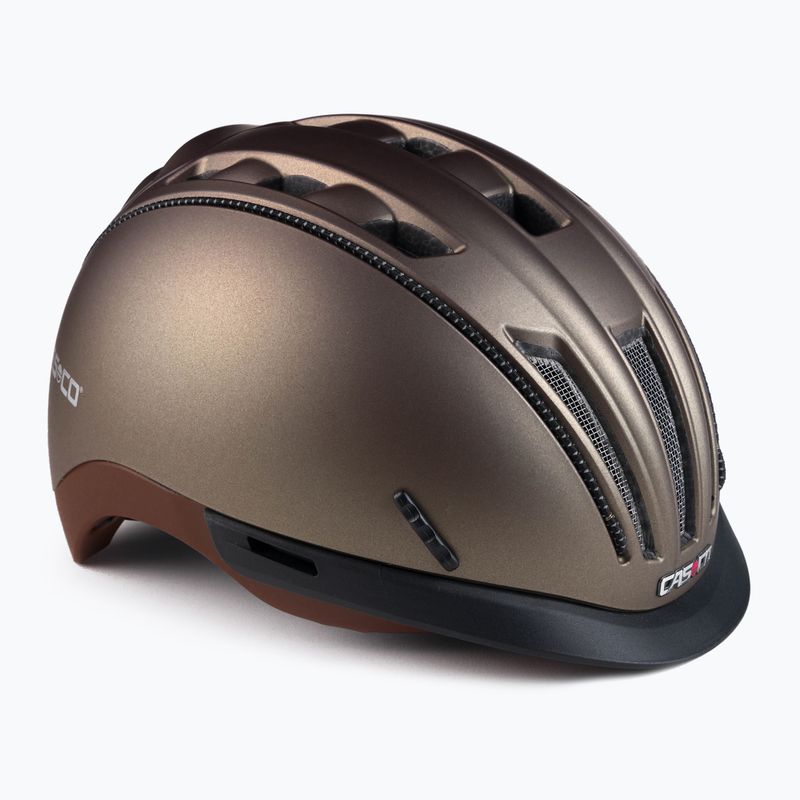 Cyklistická prilba CASCO Roadster hnedá 04.3606