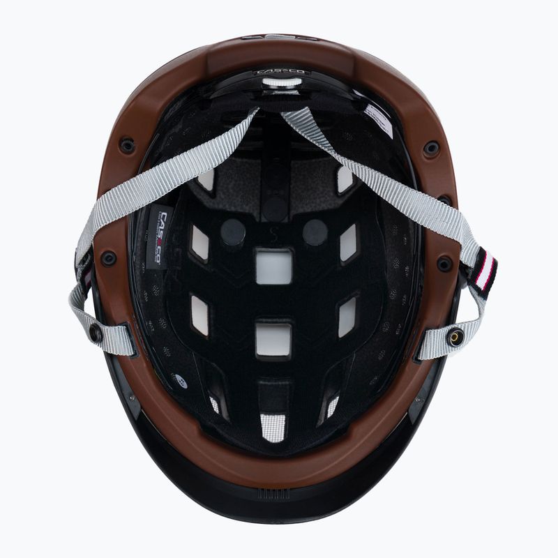 Cyklistická prilba CASCO Roadster hnedá 04.3606 5