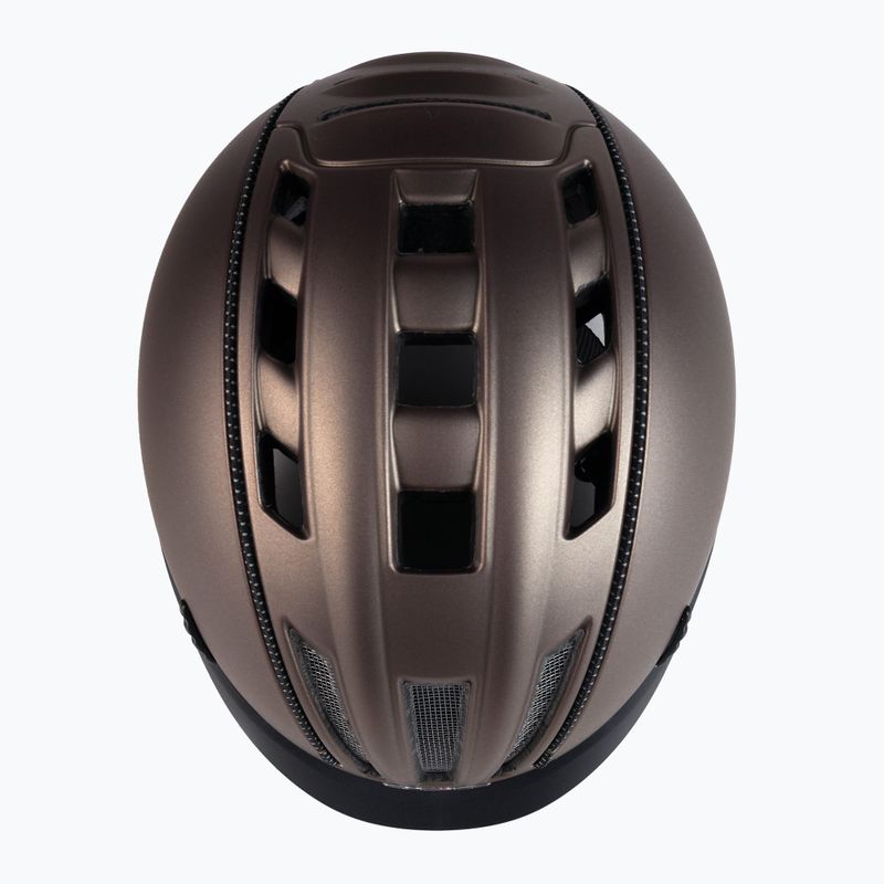 Cyklistická prilba CASCO Roadster hnedá 04.3606 6