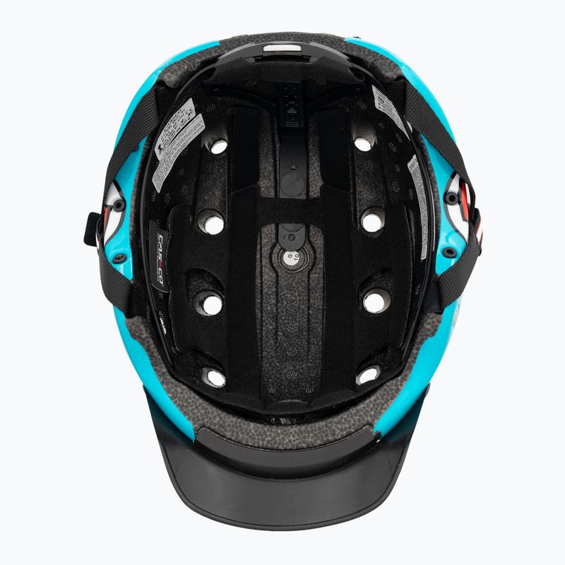Detská cyklistická prilba CASCO Mini 2 lucky 7 blue 5