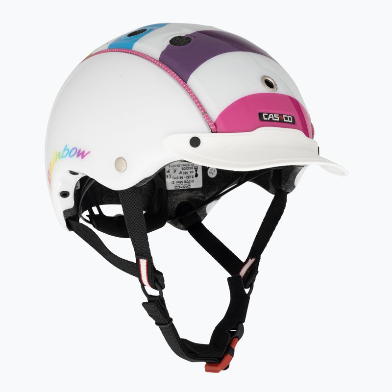 Detská cyklistická prilba CASCO Mini 2 rainbow