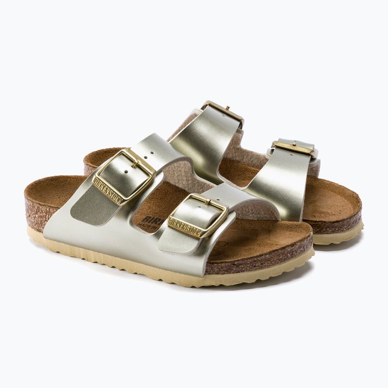 Šľapky BIRKENSTOCK Arizona BF Narrow electric metallic gold 11