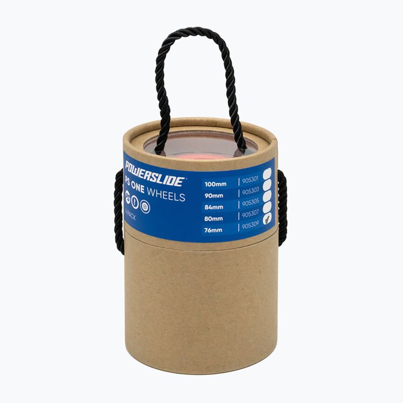 Kolieska Powerslide One 76/82A 4 ks červené 2