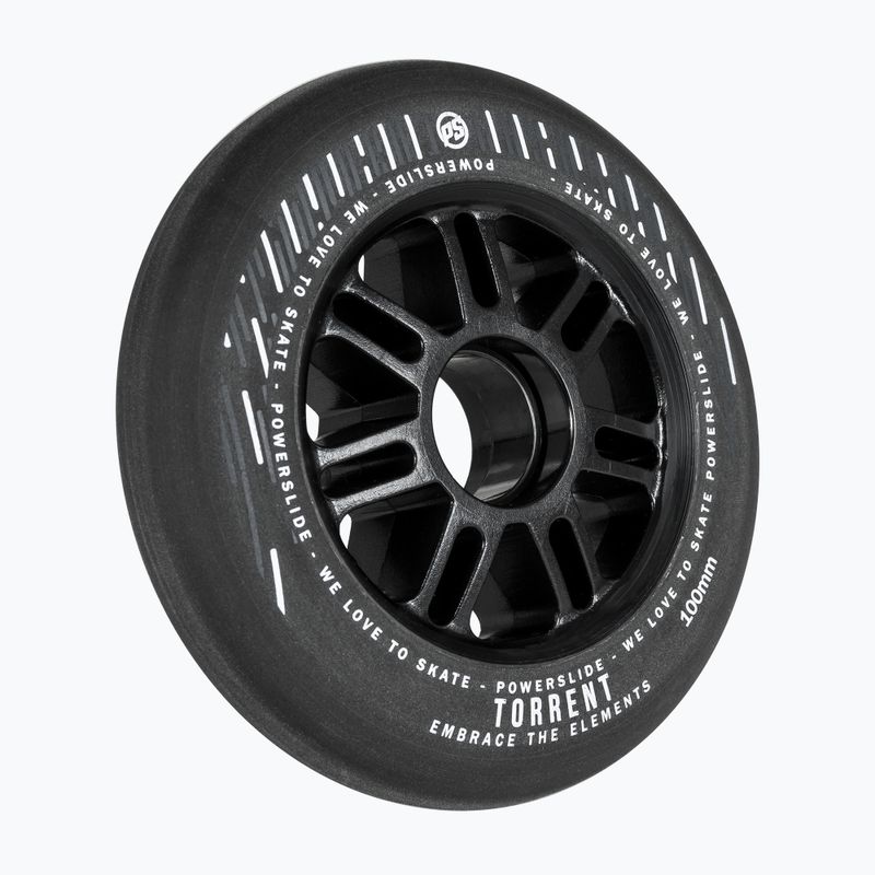 Kolieska na kolieskové korčule  Powerslide Torrent Rain 100 mm/84A 4 ks  black 2