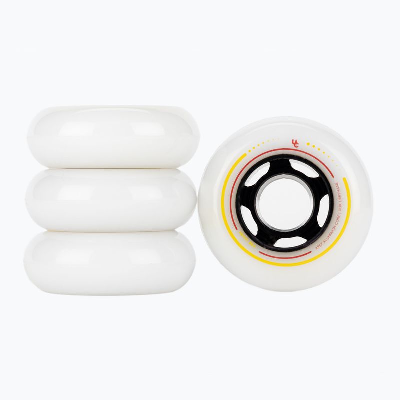 UNDERCOVER WHEELS Apex 68 4-Pack biele/čierne kolieska na kolieskové korčule 406194