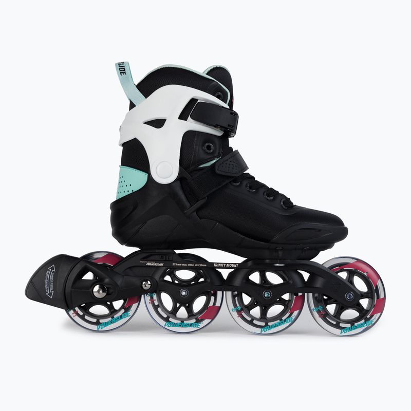 Powerslide dámske kolieskové korčule Phuzion Radon Teal 90 black 902011 2