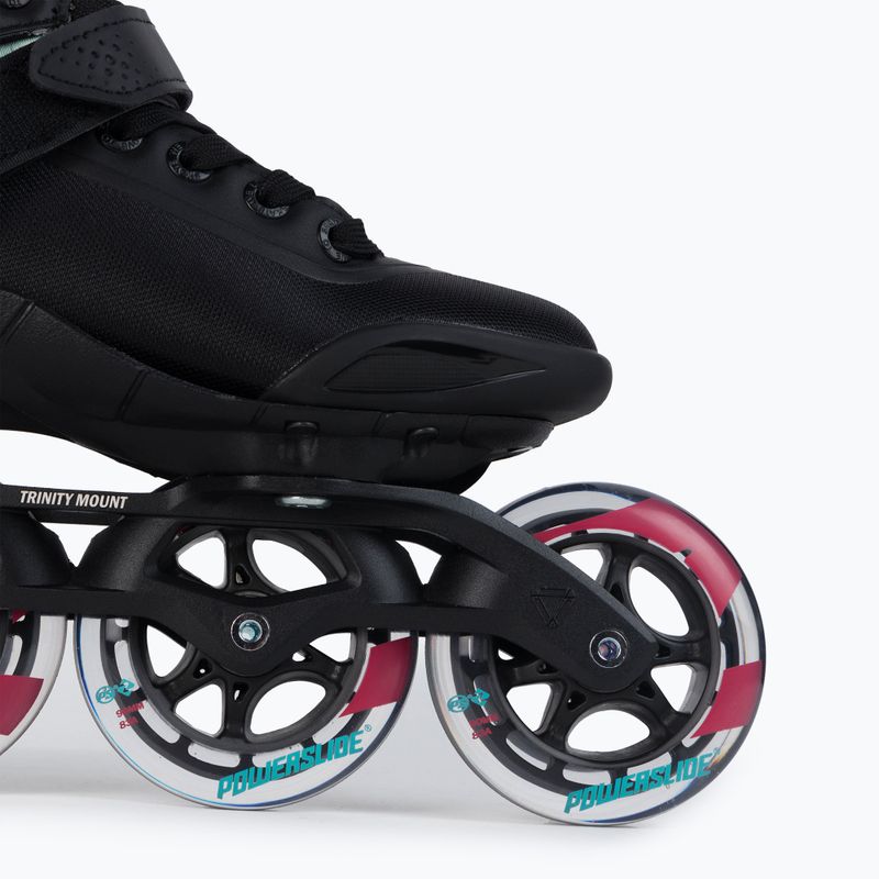 Powerslide dámske kolieskové korčule Phuzion Radon Teal 90 black 902011 6
