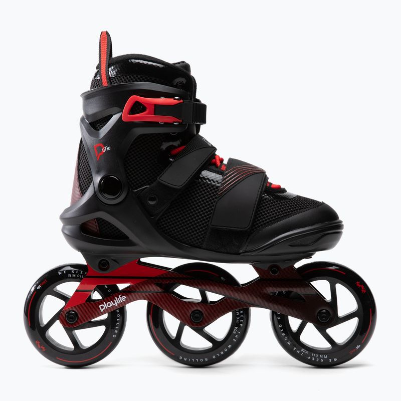 Pánske kolieskové korčule Playlife GT 110 black 880272 2