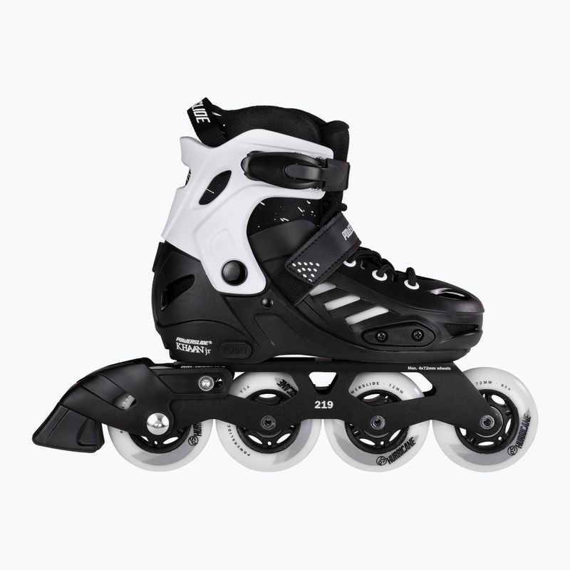 Detské kolieskové korčule Powerslide Khaan SQD Jr black 2