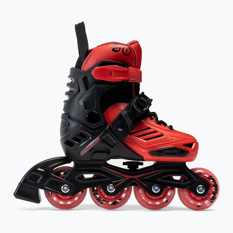 Powerslide Khaan Junior LTD detské kolieskové korčule červené/čierne 940671 2