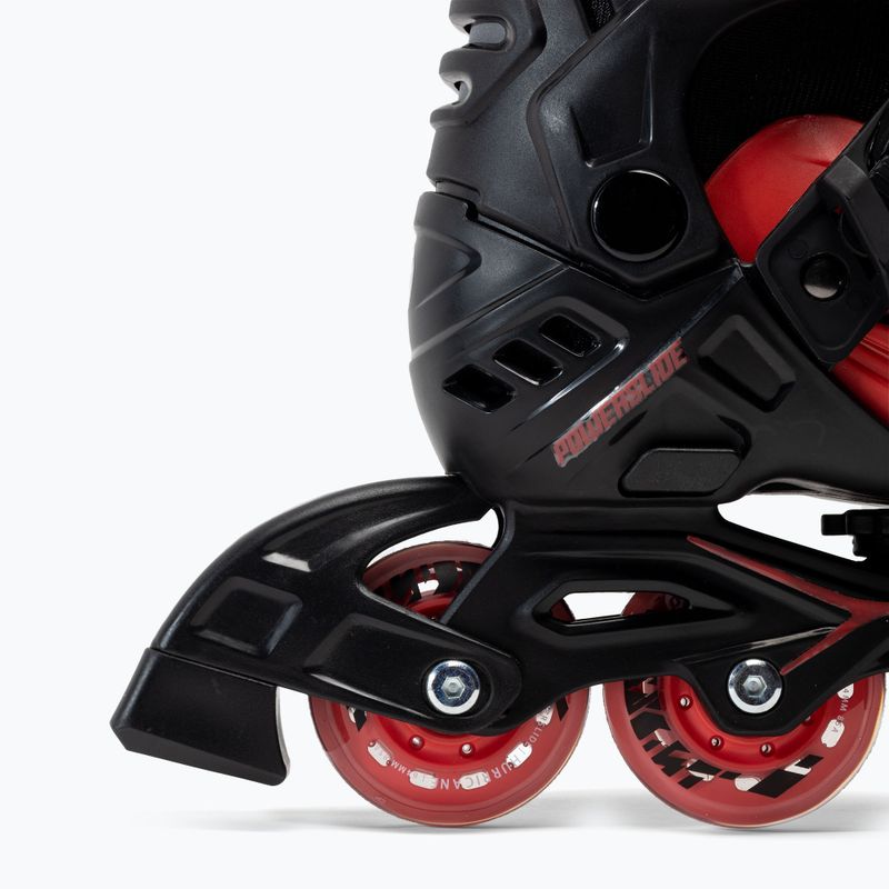Powerslide Khaan Junior LTD detské kolieskové korčule červené/čierne 940671 7
