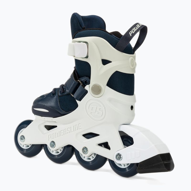 Detské kolieskové korčule Powerslide Rocket white/navy blue 3