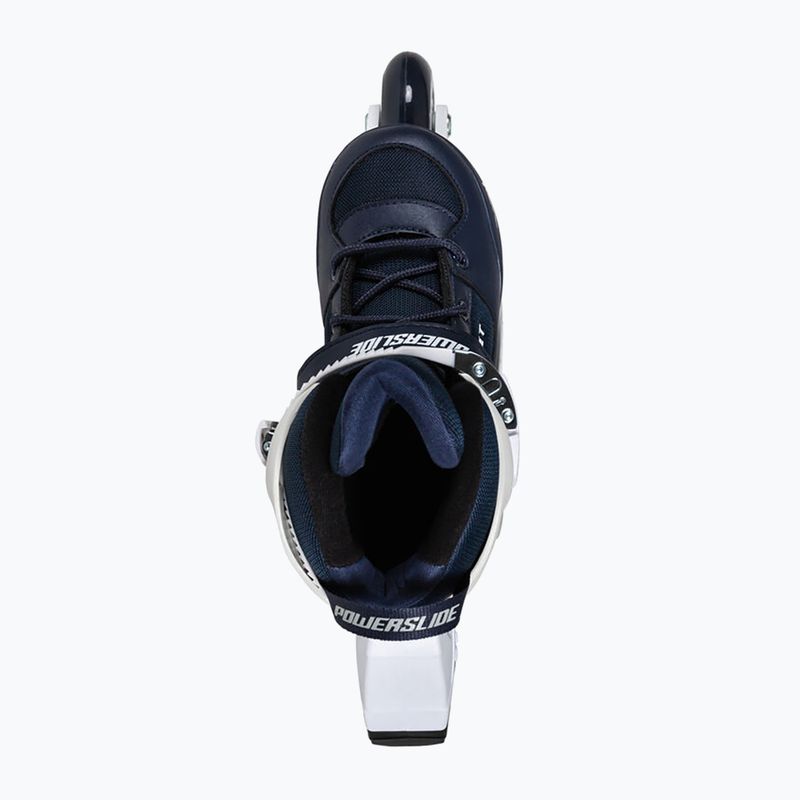 Detské kolieskové korčule Powerslide Rocket white/navy blue 12