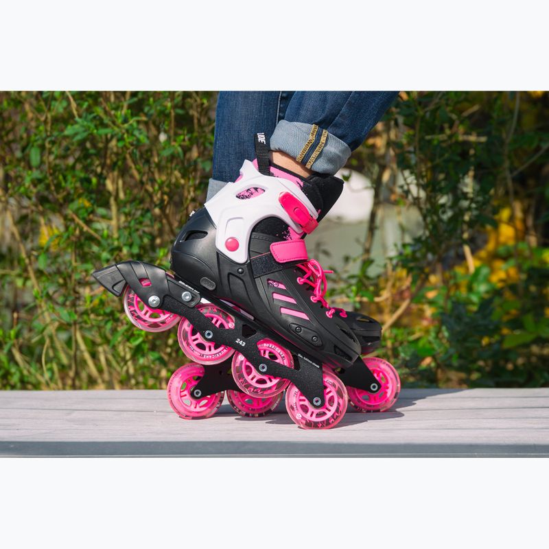 Detské kolieskové korčule Powerslide Khaan SQD Jr pink 6
