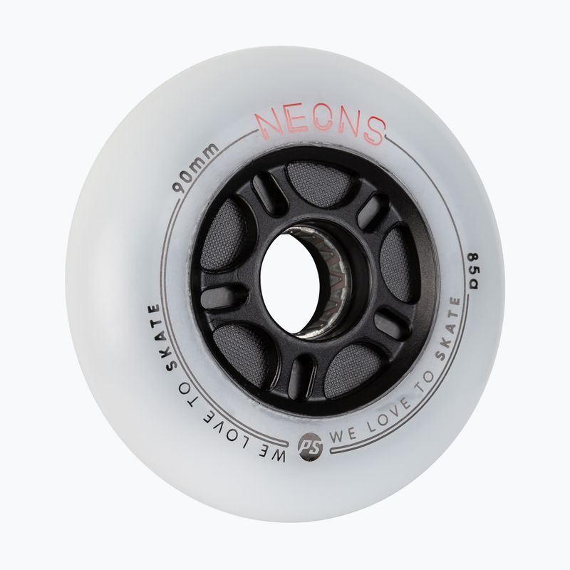 Kolieska Powerslide Neons 90 mm/85A 4 ks červené. 2